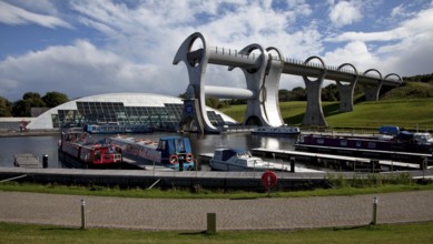 GB Scotland Falkirk FALKIRK WHEEL Rotary boat lift 56412