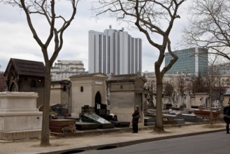 Paris, Montparnasse cemetery founded in 1824