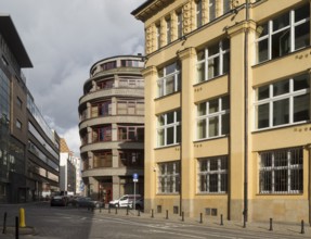 Wroclaw, Breslau, commercial building in Junkernstraße (today ul. Ofiar Oswiecimsk