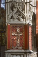 Miraculous cross in the sacrament house, St., Saint, Saint