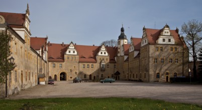 Wermsdorf Saxony Old hunting lodge 75299 built 1608-26 by Simon Hoffmann and others Courtyard view