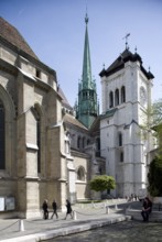 View from south-west, St., Sankt, Saint