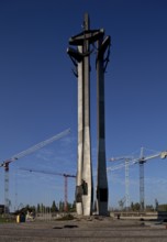 Monument to the Fallen Shipyard Workers, erected in 1980, general view