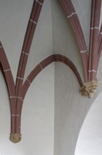 Old sacristy, vault extension and console, St., Sankt, Saint