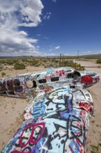 Aircraft wreck near Goldfield, Nevada, USA, North America