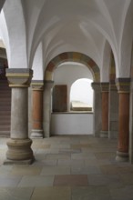 Crypt, north aisle to the west Church of St., Church of St., St., St., Saint