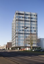 Krefeld-Hohenbudberg, Bayer-Werke, engineering administration, built in 1969 by Hentrich,