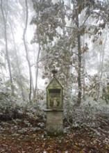 Station of the Way of the Cross in the forest, St., Saint, Saint