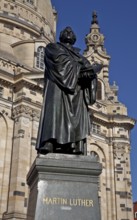 Luther monument, 1885 by Ernst Rietschel, St., Sankt, Saint