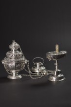 Censer and incense boat, goldsmithing and textile art from the 16th to the 20th century, St.,