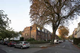 Krefeld, Germaniastraße, corner of Waldhofstraße