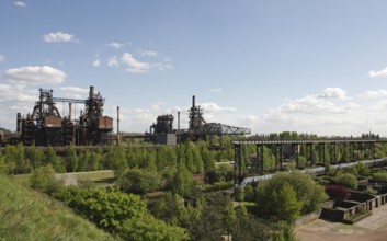 Former Thyssen AG steelworks, blast furnaces