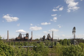 Former Thyssen AG steelworks, blast furnaces