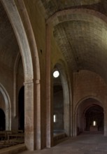 Cistercian monastery founded in 1146, church, view from the south aisle to the north-east, St.,