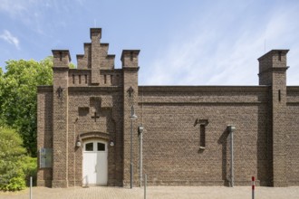 Brauweiler near Pulheim, abbey, memorial to former labour camp, workshop building