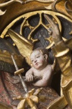 Altar of the Virgin Mary (rosary altar) from the Heilig-Geist-Hospital, Lübeck or Hildesheim around