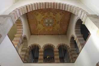 View into the Westwerk, St., Sankt, Saint