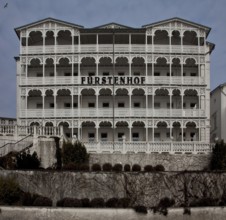 Sassnitz, Hotel Fürstenhof, example of Wilhelminian-style spa architecture