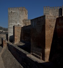 Alcazaba fortress, view from the west