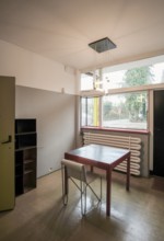 Utrecht, Rietveld-Schröder House or Schröder House, 1924 by Gerrit Rietveld, interior on the ground