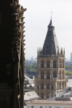 Tower, view from the buttress of the cathedral