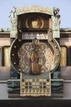 Vienna, Anchor clock by Franz Matsch 1913