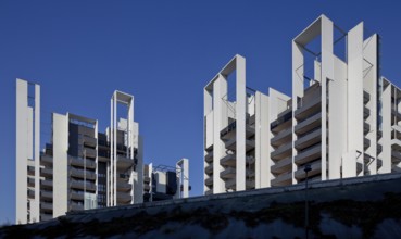 Residential estate on Via Traiano, built in 2009-2014 by Guido Canali