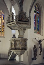 Pulpit by Hans Peper, 1621, St., Sankt, Saint