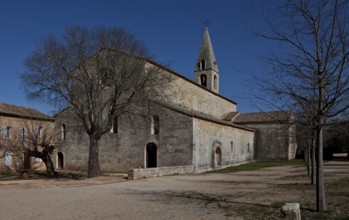 Cistercian monastery founded in 1146, church from south-west, St., Sankt, Saint