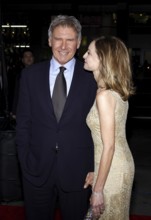 Calista Flockhart and Harrison Ford at the Los Angeles premiere of 'Extraordinary Measures' held at