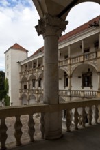 Arcaded courtyard, begun in 1544