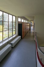 In GDR times House of Pioneers, now Scharoun House, condition after refurbishment in 2012, corridor