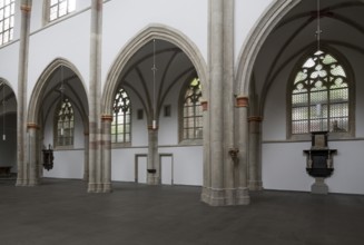 After the renovation without pews, northern nave wall