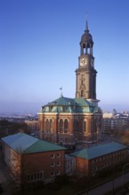 View from north-east from St. Michaelis, St., Sankt, Saint