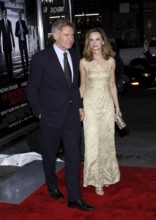 Calista Flockhart and Harrison Ford at the Los Angeles premiere of 'Extraordinary Measures' held at