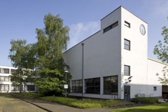 Clock tower, built in 1931/1935 by Mies van der Rohe