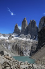 View from the Mirador de las Torres, Torres del Paine National Park, Patagonia, Chile, South