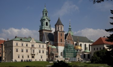 Wawel Cathedral, view from south-west, St., Saint, Saint