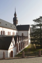 Monastery church, south side with chapels, St., Sankt, Saint