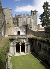 Christusritterburg, chapter house of the monks to the south, Templar church at the back, St.,