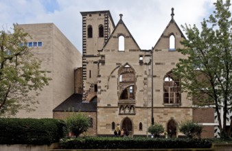 Cologne, Old St Alban. West view, St., Saint, Saint