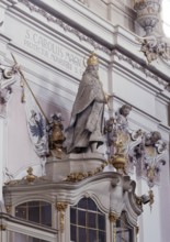 Baroque oratory by the Asam brothers, around 1733, St., Sankt, Saint