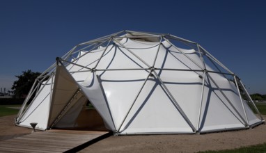 Richard Buckminster Fuller 1978, erected in Weil am Rhein 2000 Oblique view