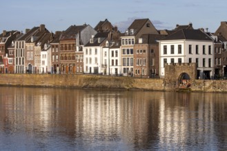 Maastricht, view across the Meuse to the Wyck district