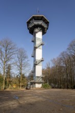 Vaals, Valserberg, Baudouin Tower, observation tower at the border triangle on the Belgian side