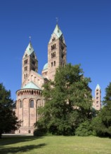 Speyer, Cathedral Church of St Mary and St Stephen, Speyer Cathedral, Imperial Cathedral, view from