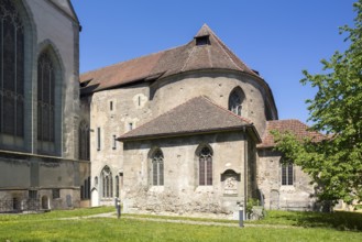 Constance, Minster, east side, inner courtyard with Mauritius rotunda