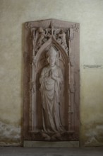 Monastery church, tomb of the cathedral cantor Eberhard von Oberstein (died 1331), St., Sankt,