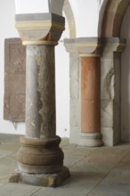 Crypt, pillars Church of St., Church of St., St., St., Saint