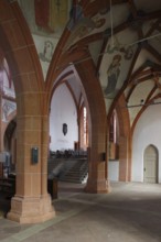 South aisle, view to the north-east with choir staircase Church of St., Church of St., St., St.,